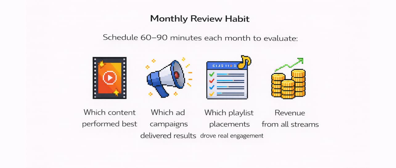 Get in the habit of reviewing your results