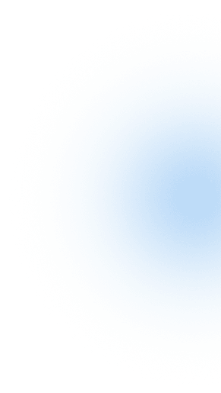 Blue gradient overlay adding cool visual depth to the transparency page